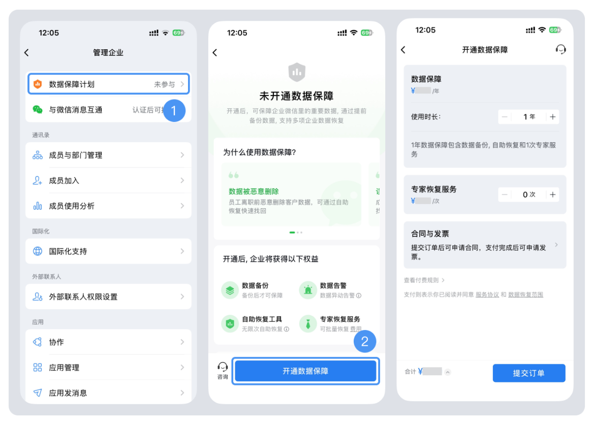 數(shù)據(jù)保障